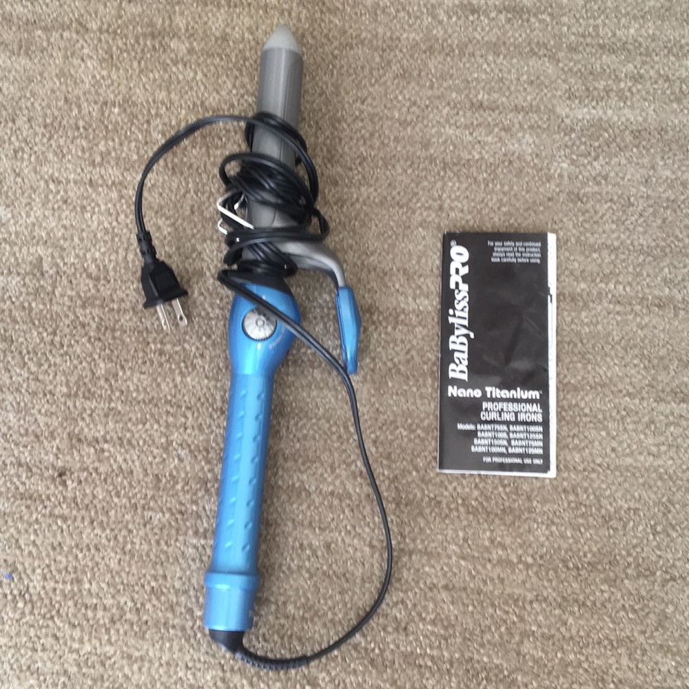Babyliss Pro Nano Titanium Curling Iron - 1inch